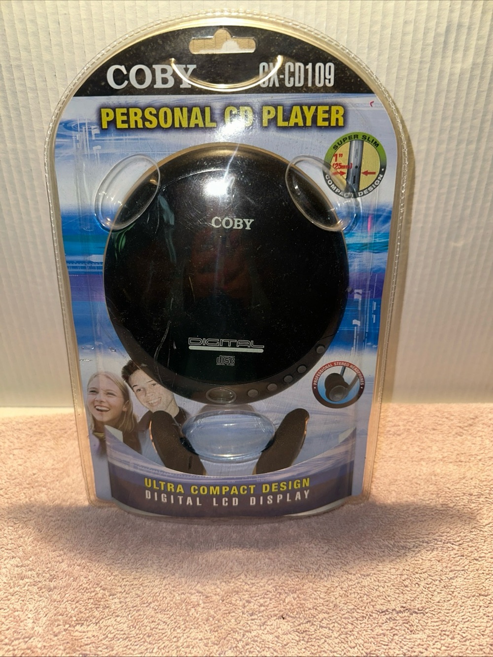 New Black Personal CD Player - Portable Ultra Compact